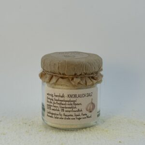 Knoblauch Salz
