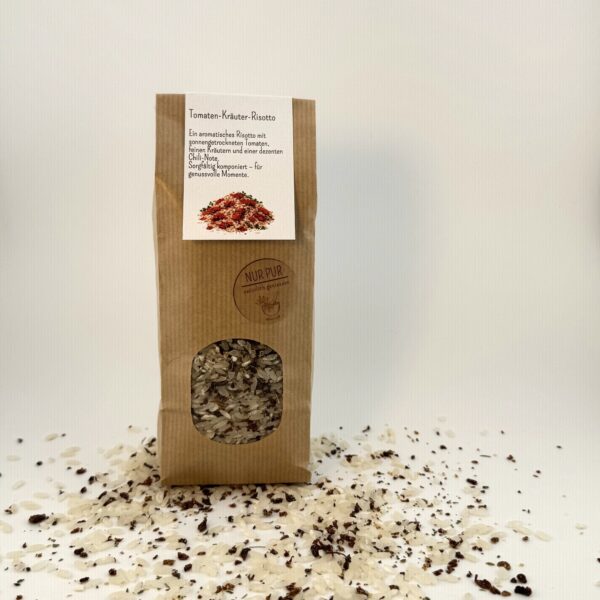 Tomaten-Kräuter-Risotto